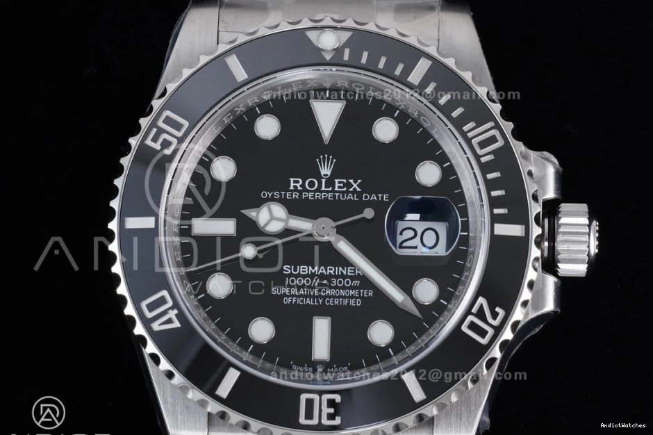 VSF Version Youth The 904L Reliable 1148 Submariner 41mm Ceramic Black A Steel 126610LN 0120